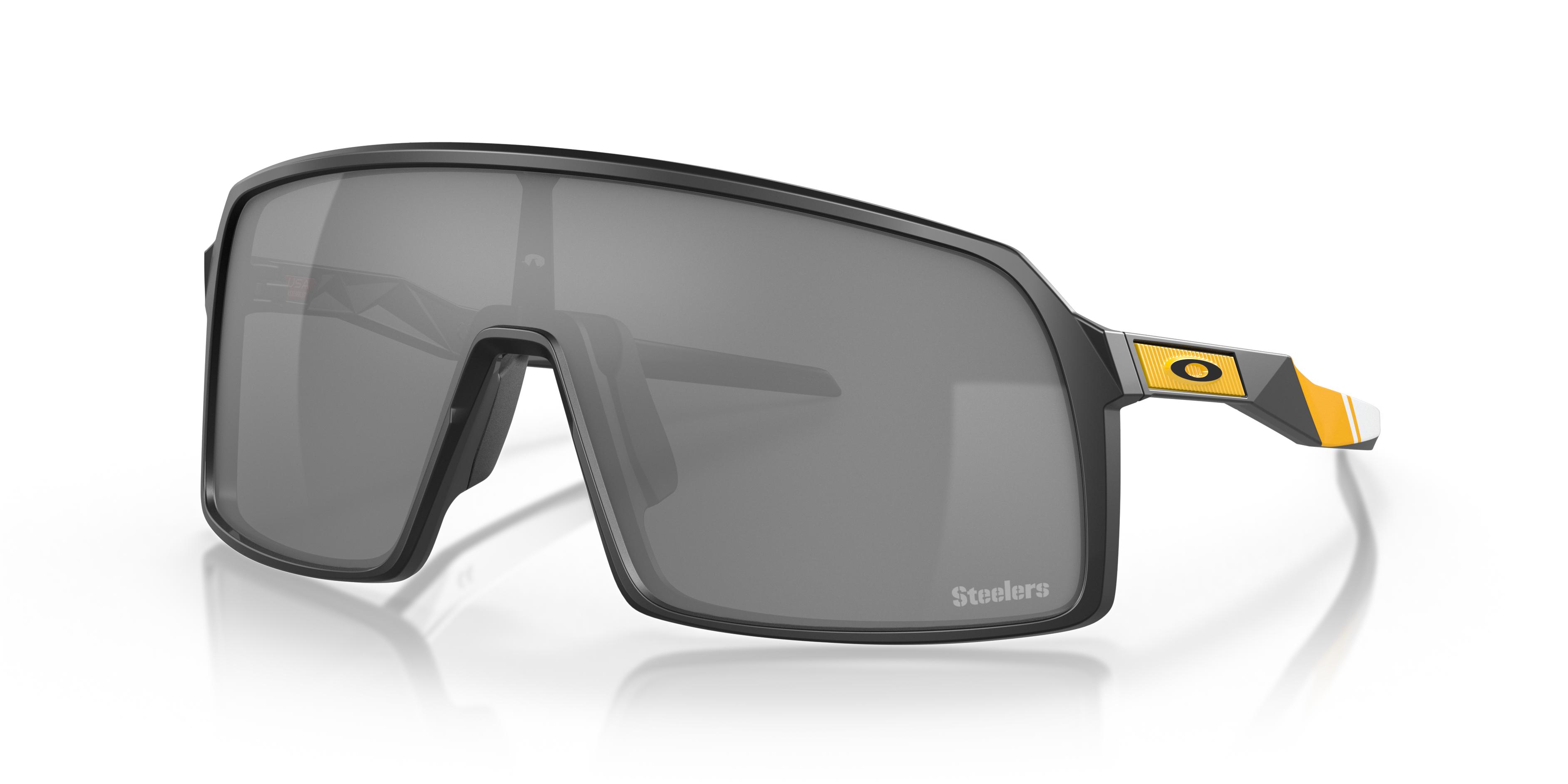 Oakley Men's Pittsburgh Steelers Sutro Sunglasses by OAKLEY