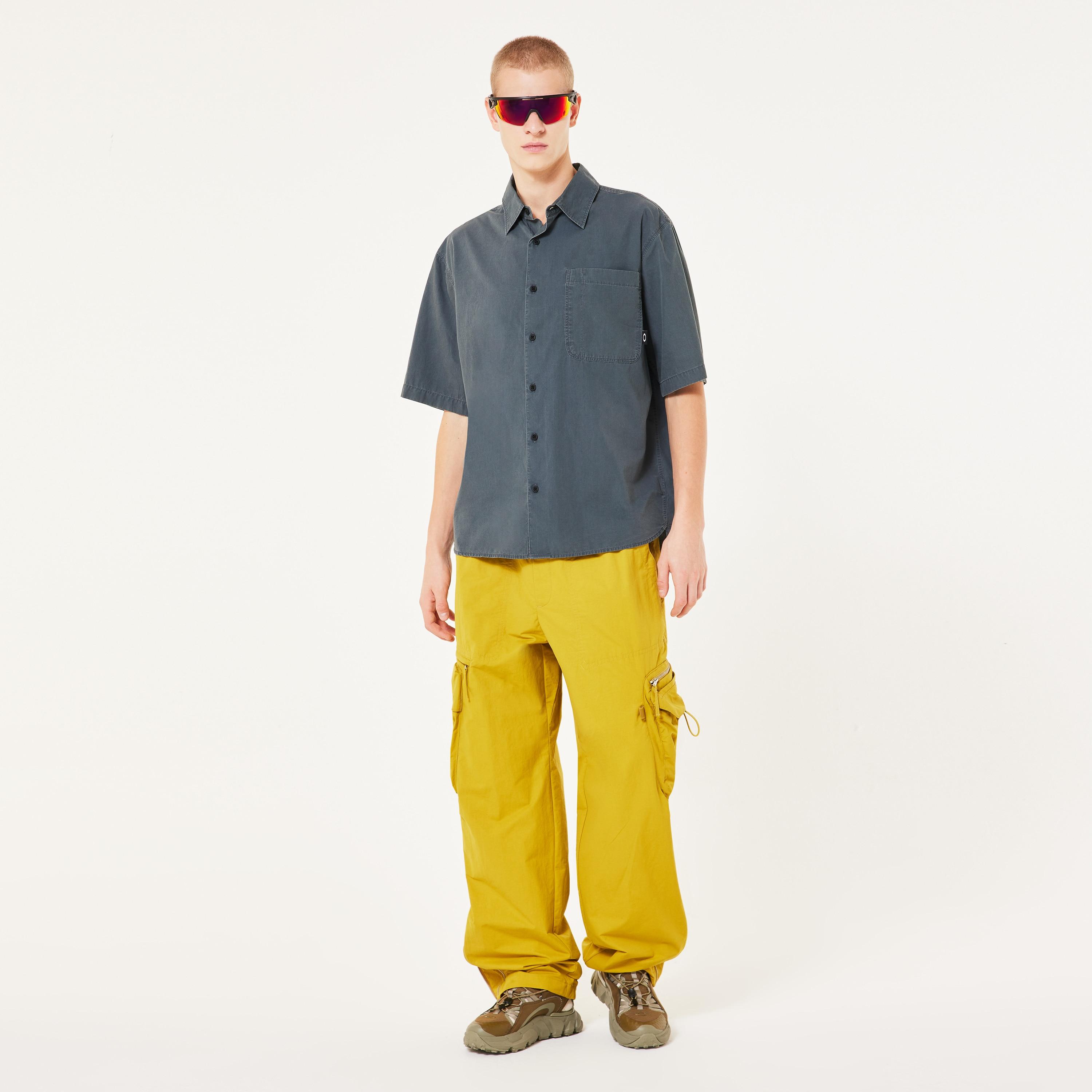 Oakley Men's Poplin Ss Shirt by OAKLEY