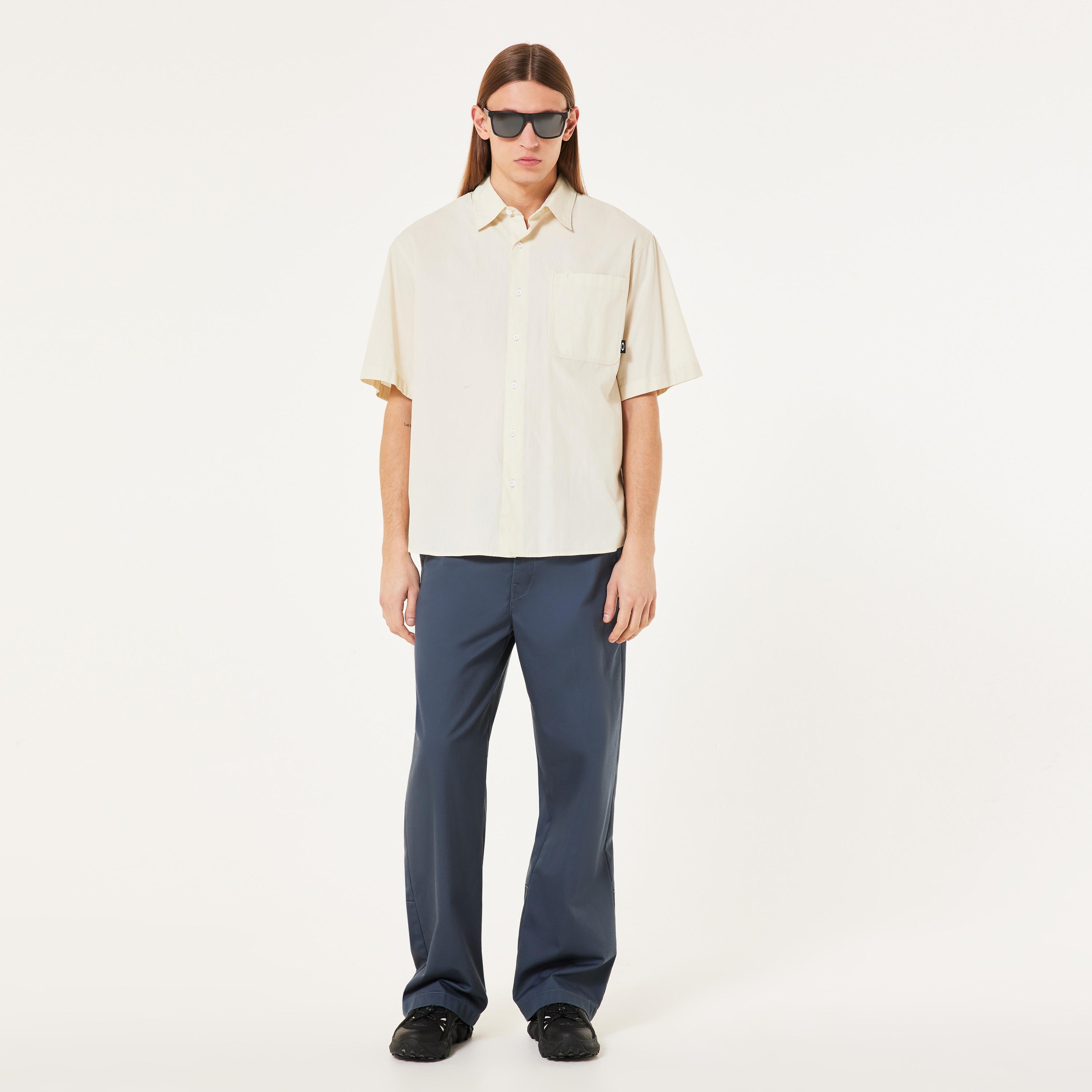 Oakley Men's Poplin Ss Shirt by OAKLEY