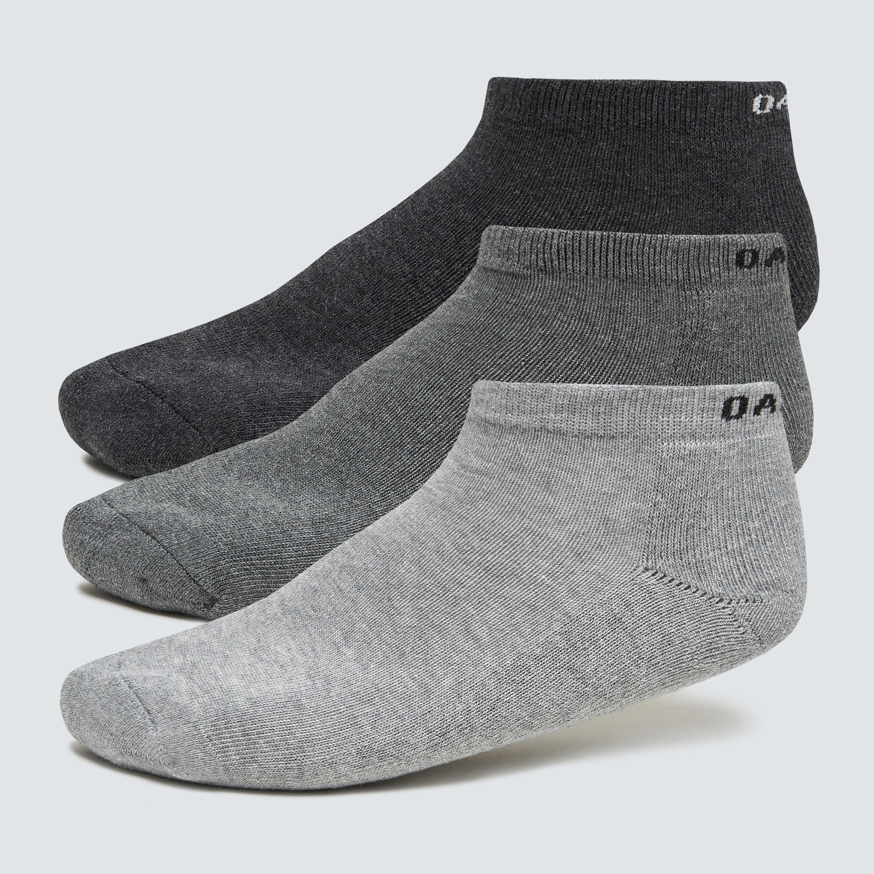 Oakley Men's Short Socks Heather (3 Pcs) by OAKLEY