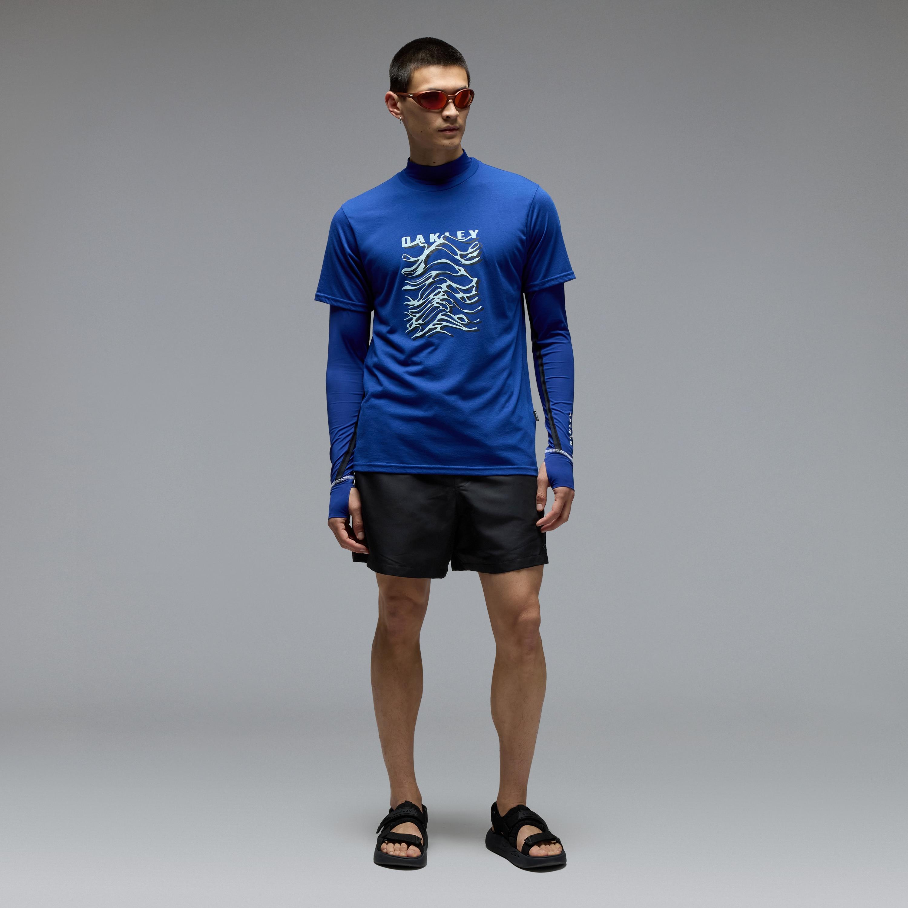 Oakley Men's Waterscape Waves Tee by OAKLEY