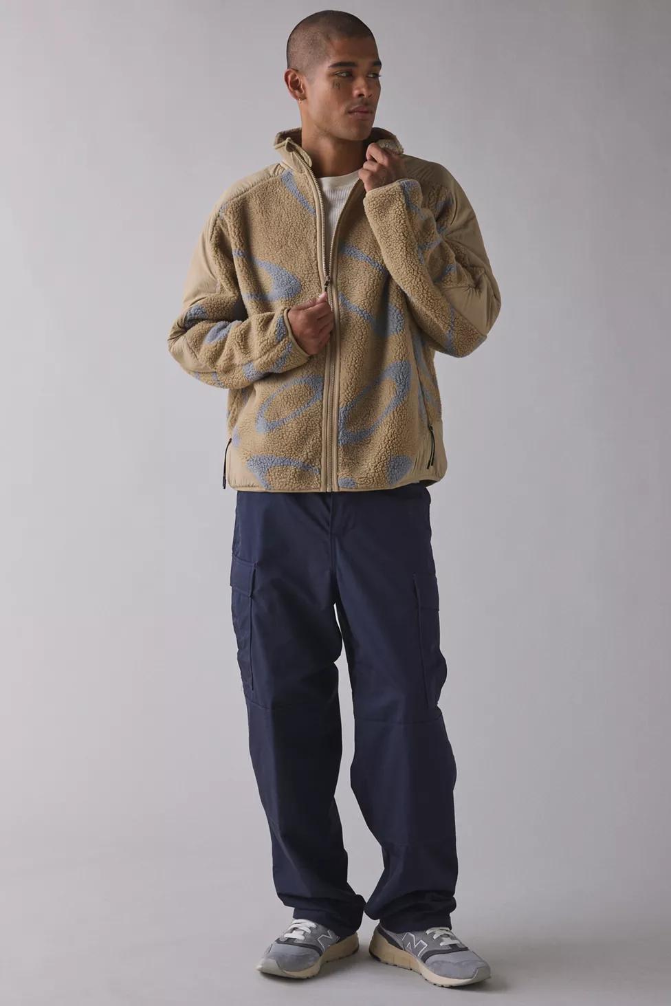 Oakley Patterned Fleece Jacket by OAKLEY