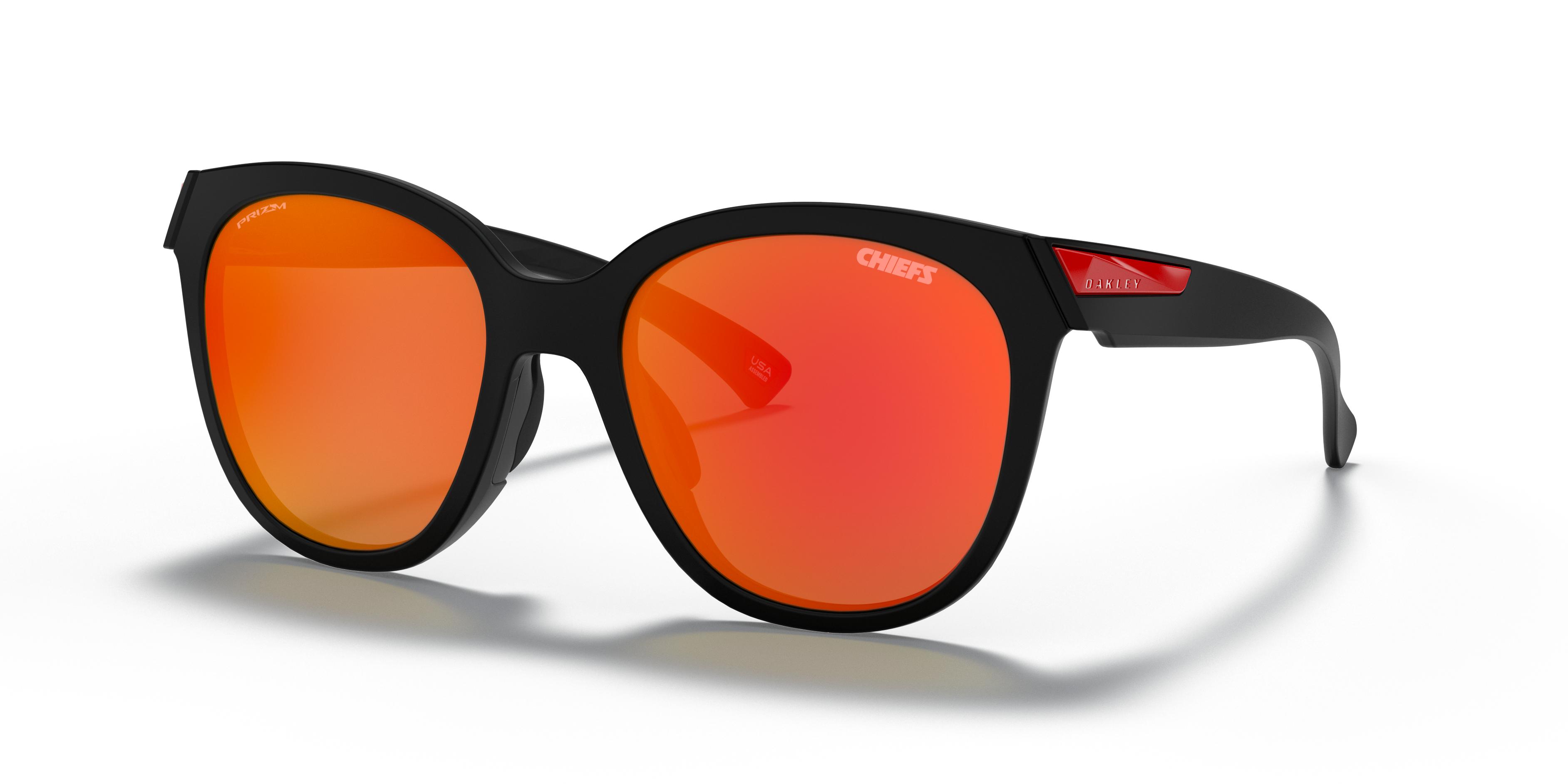 Oakley Women's Kansas City Chiefs Low Key Sunglasses by OAKLEY