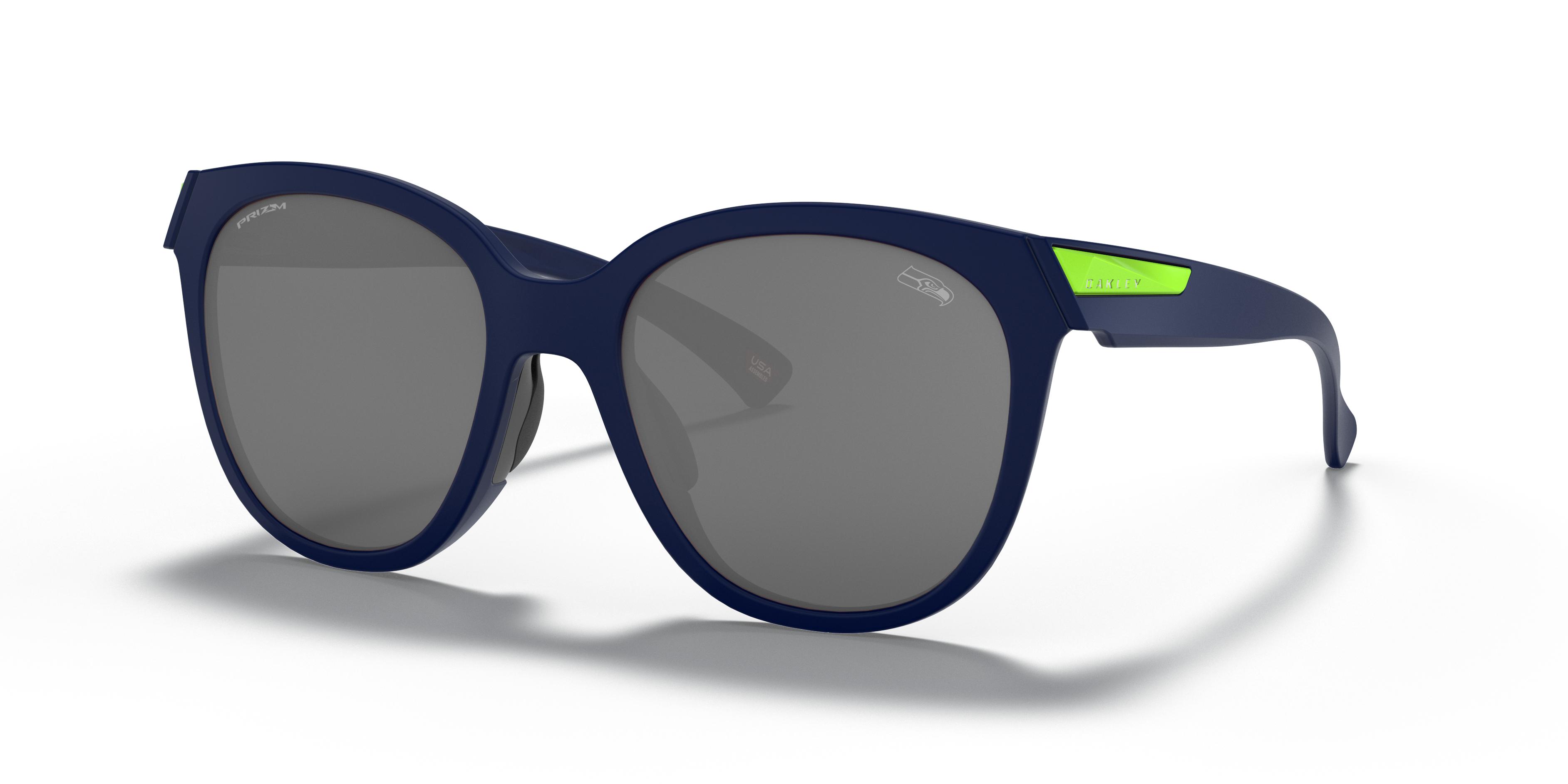 Oakley Women's Seattle Seahawks Low Key Sunglasses by OAKLEY