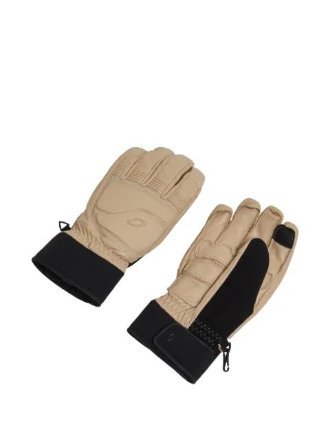 Peak leather gloves by OAKLEY