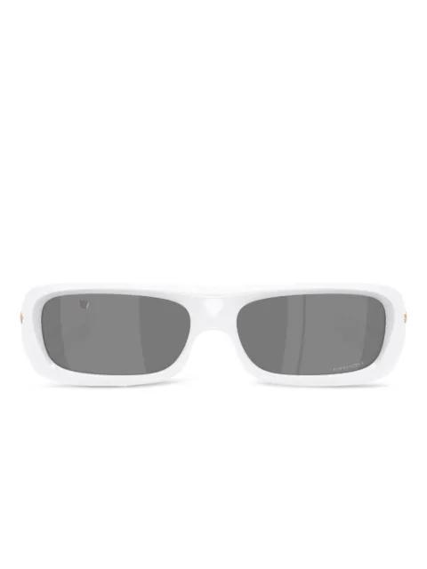 Permian rectangle-frame sunglasses by OAKLEY