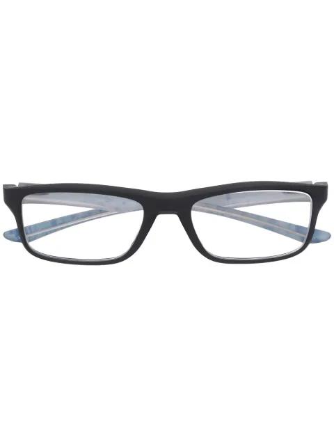Plank 2 rectangle-frame glasses by OAKLEY