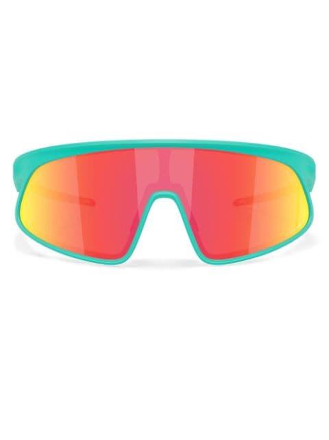 RSLV geometric-frame sunglasses by OAKLEY