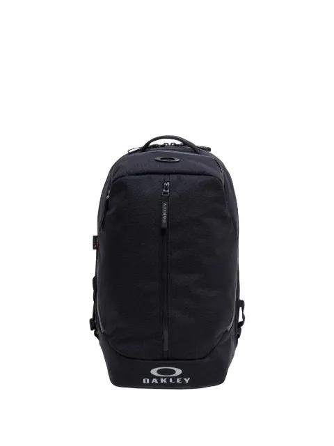 Snow logo-print buckled backpack by OAKLEY