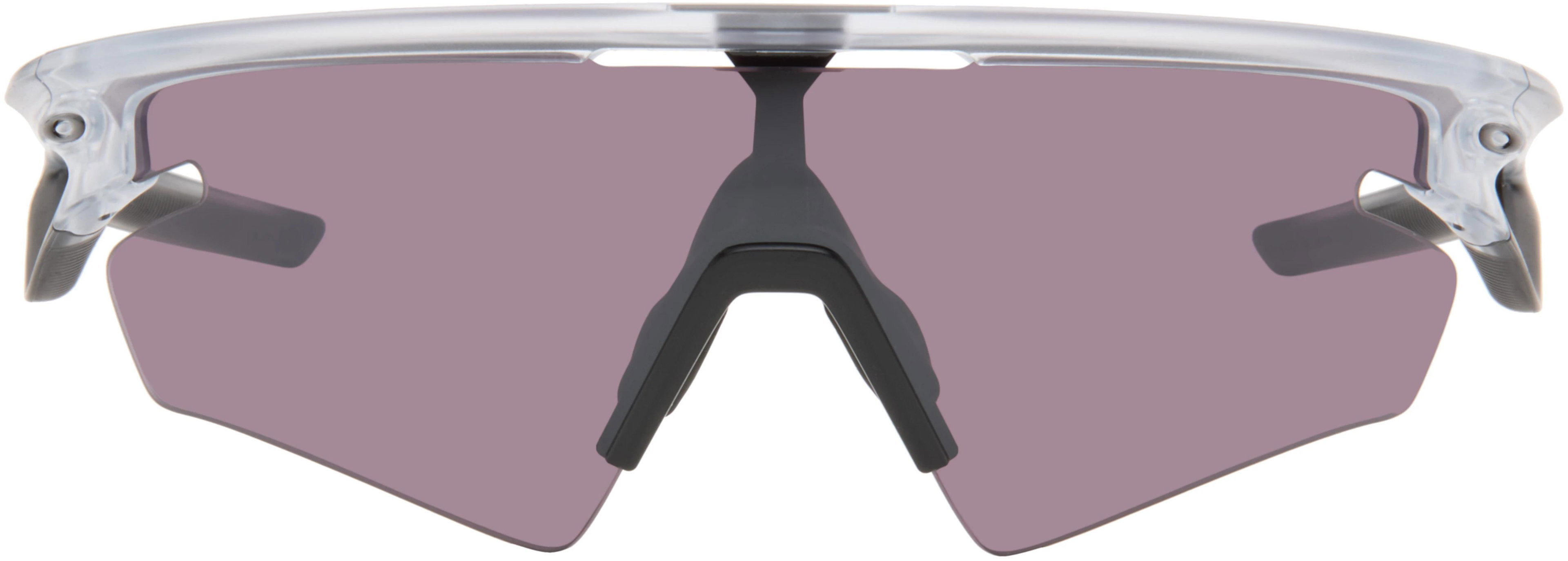 Transparent Sphaera Slash Sunglasses by OAKLEY