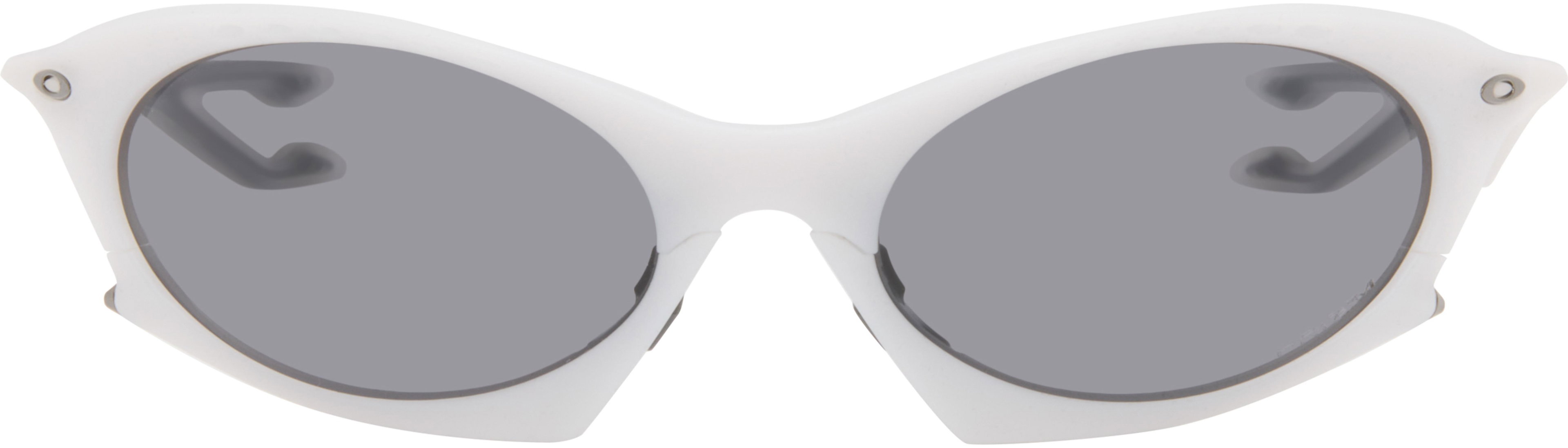 White Plantaris Sunglasses by OAKLEY
