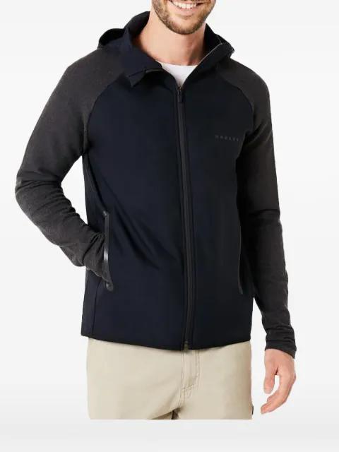 knit zip-up hoodie by OAKLEY