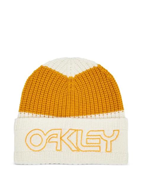 logo-embroidered beanie hat by OAKLEY