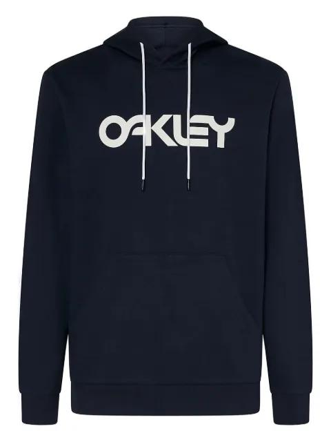 logo-print hoodie by OAKLEY