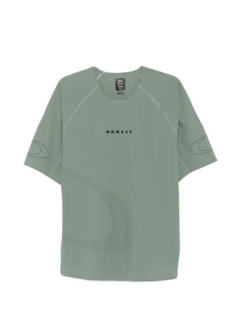 logo-print raglan-sleeve T-shirt by OAKLEY