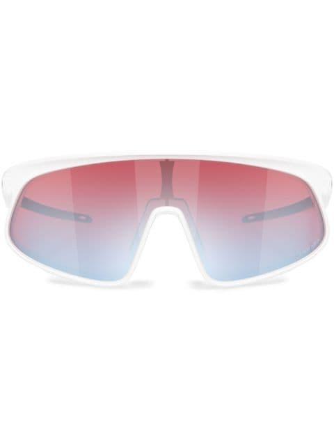 logo-print sunglasses by OAKLEY