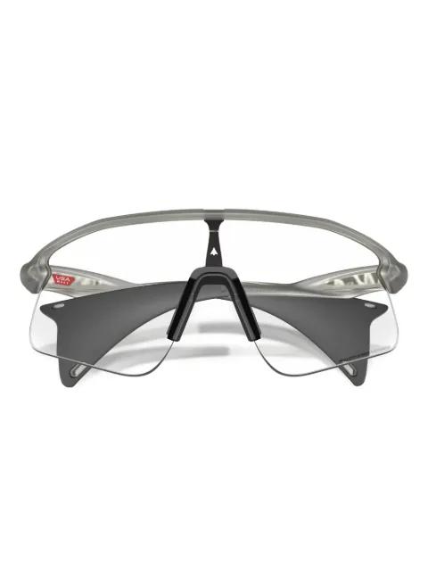 oversized-frame clear-lens sunglasses by OAKLEY