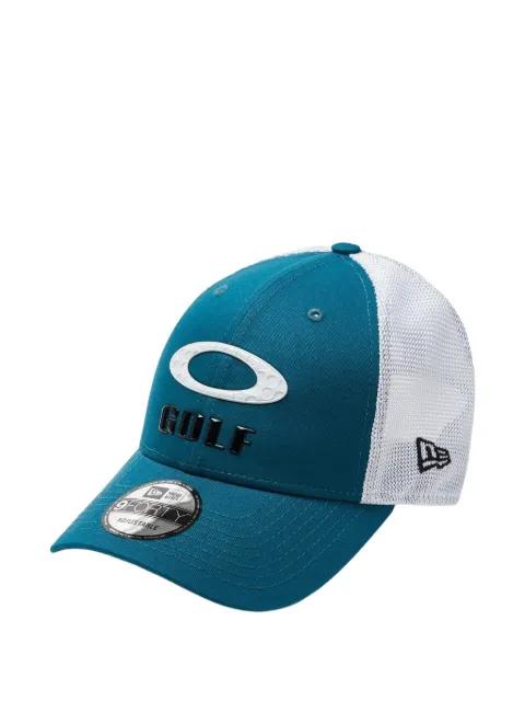 x New Era 9FORTY heather logo-patch cap by OAKLEY