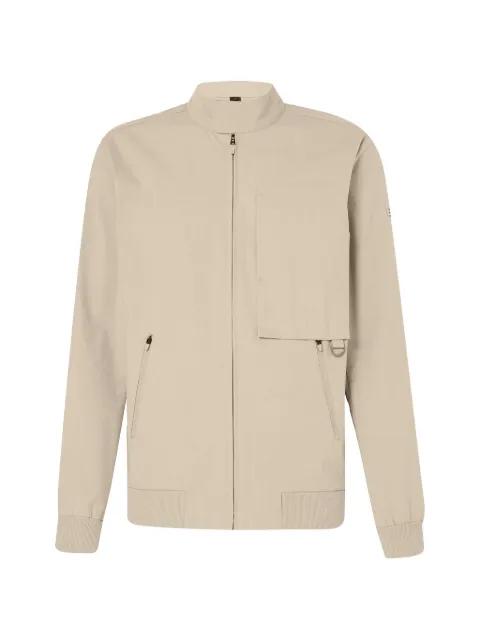 zip-up panelled jacket by OAKLEY