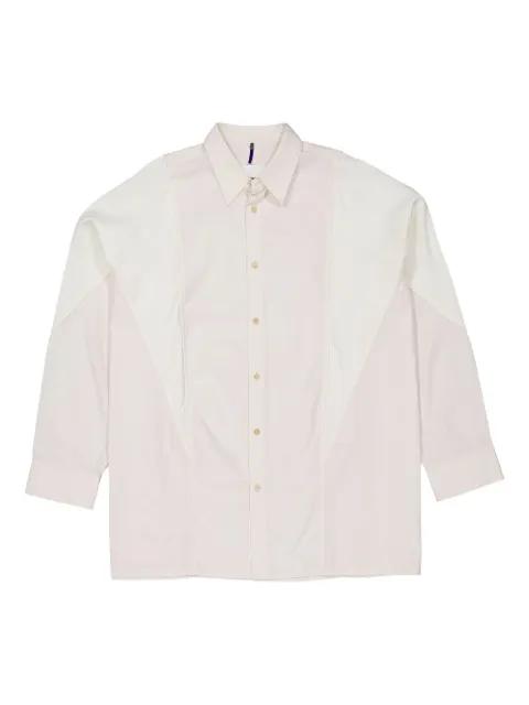 Arrow panelled shirt by OAMC