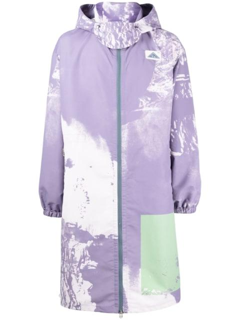 Biv abstract-print parka by OAMC