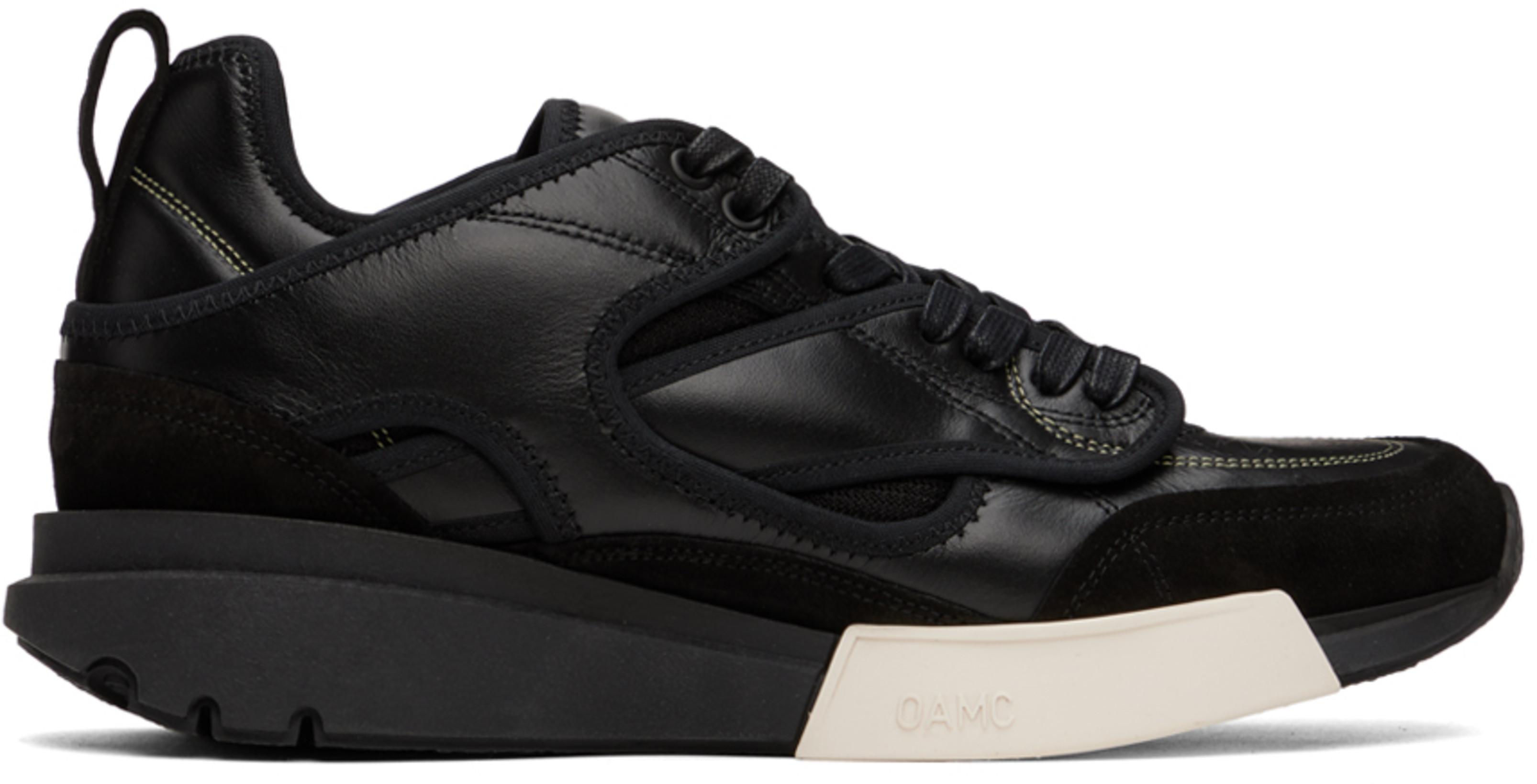 Black Aurora Runner Sneakers by OAMC