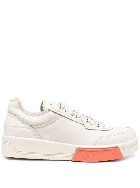 Cosmos Cupsole low-top leather sneakers by OAMC