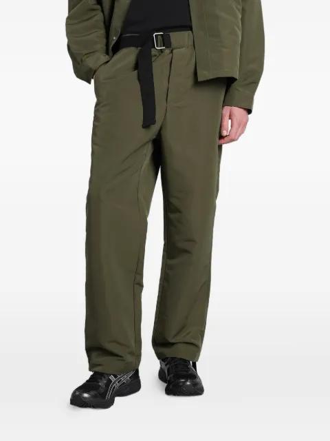 belted straight-leg trousers by OAMC PEACEMAKER