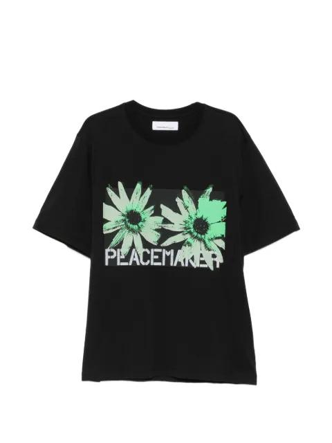 graphic-print T-shirt by OAMC PEACEMAKER
