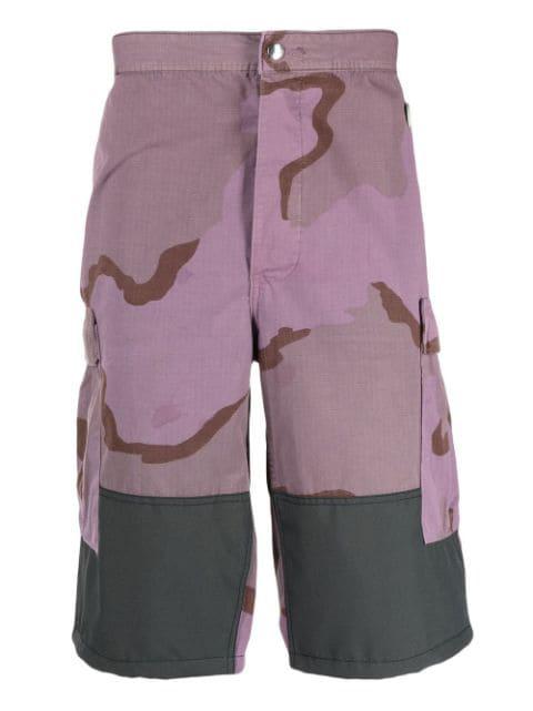 camouflage-pattern cargo shorts by OAMC