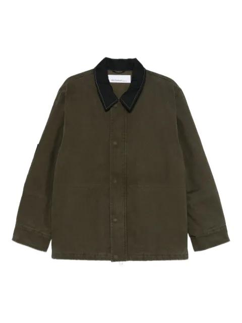 contrast collar coat by OAMC