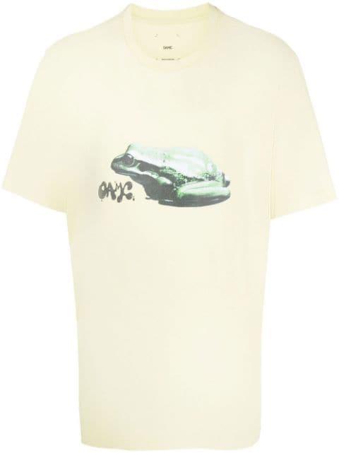 graphic-print crew-neck T-shirt by OAMC