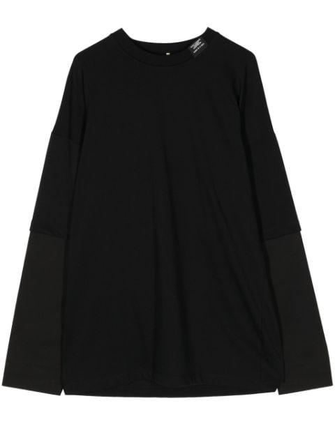 layered organic cotton T-shirt by OAMC