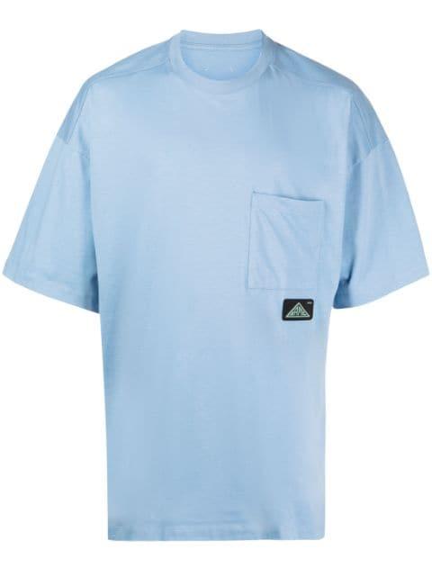 logo-patch organic-cotton T-shirt by OAMC