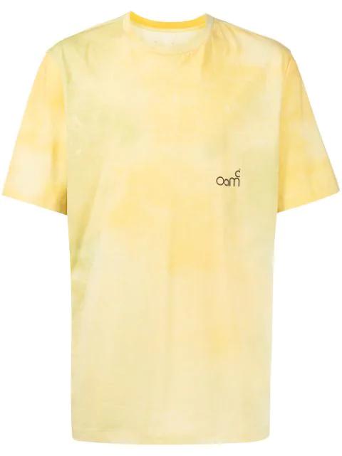 logo-print cotton T-shirt by OAMC