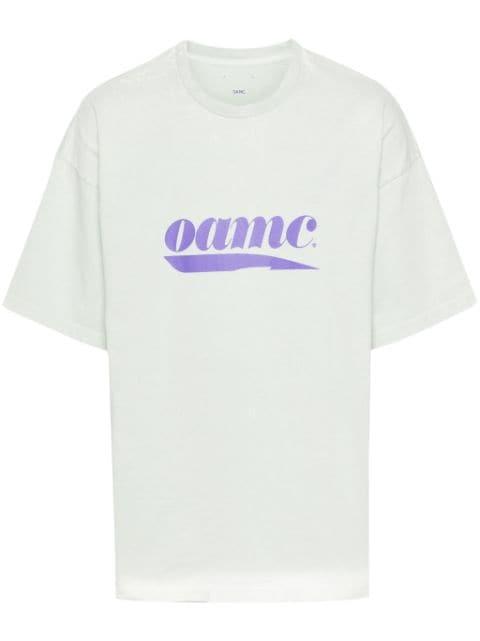 logo-print organic cotton T-shirt by OAMC