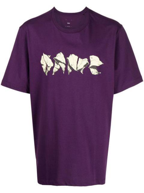 logo-print short-sleeved T-shirt by OAMC