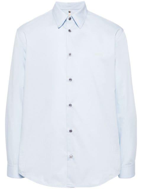 point-collar shirt by OAMC