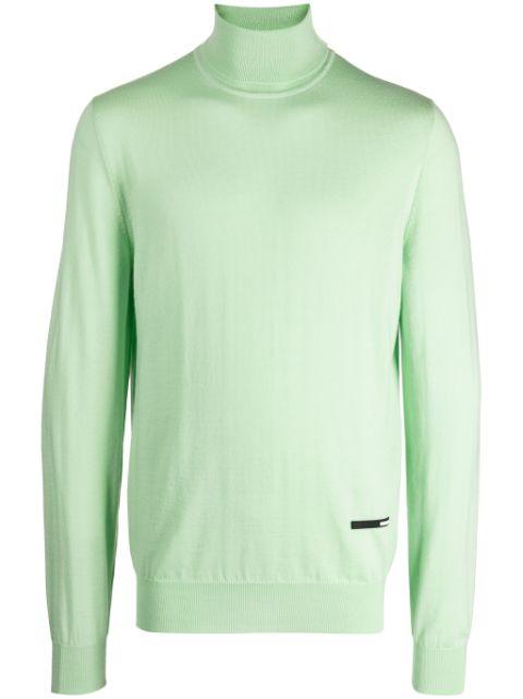 roll neck wool jumper by OAMC