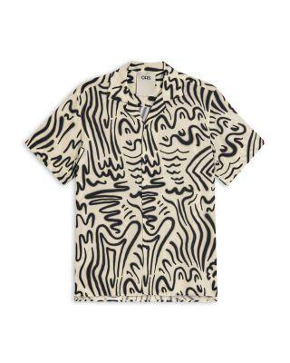 Aerosol Printed Camp Shirt by OAS
