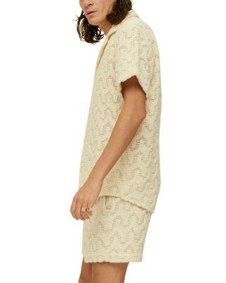 Atlas Crochet Drawstring 5.5" Shorts by OAS