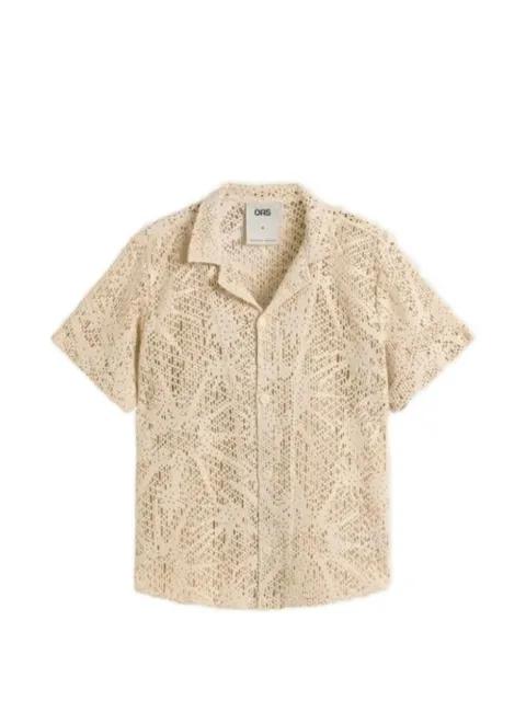 Astrea Cuba crochet-knit shirt by OAS COMPANY