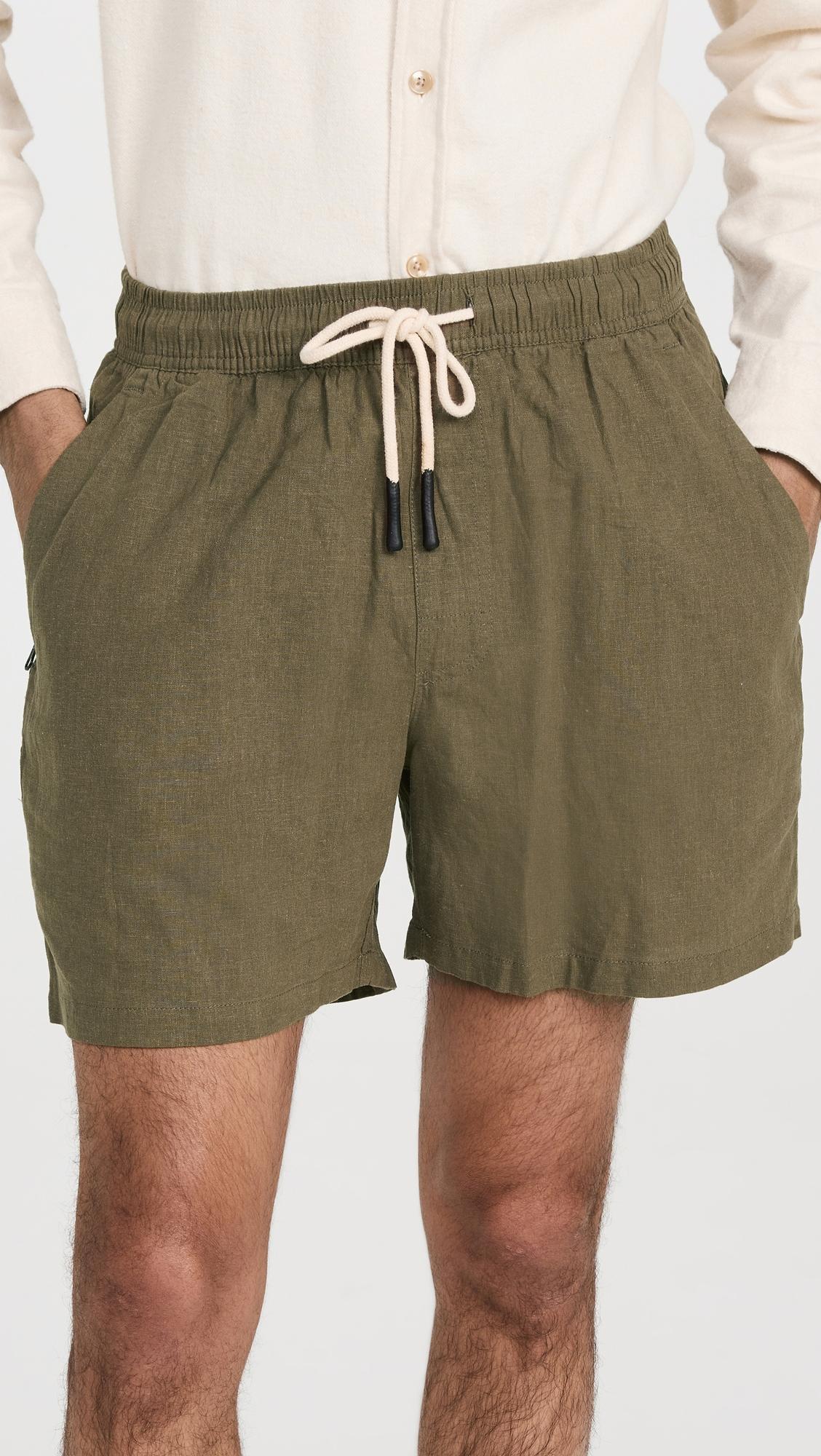 Linen Shorts 5" by OAS