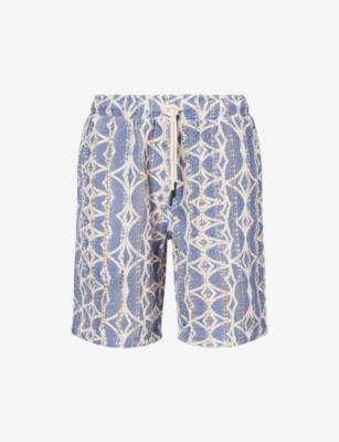 Nicola Slip-Pocket Cotton-Crochet Shorts by OAS