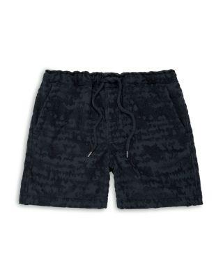 Night Lagoon Terry 5.5" Shorts by OAS