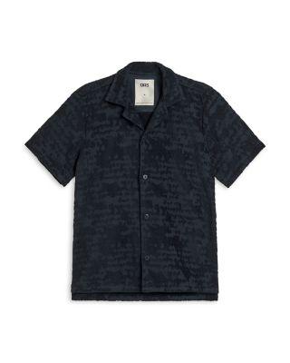Night Lagoon Terry Camp Shirt by OAS