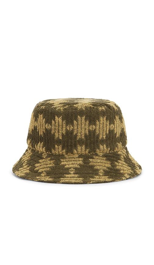 OAS Atoll Bucket Hat in Army by OAS