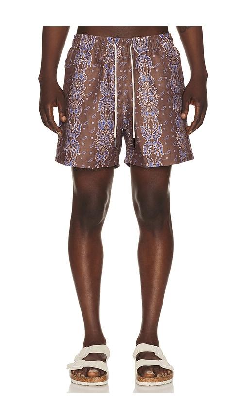 OAS Itaca Swim Shorts in Brown by OAS