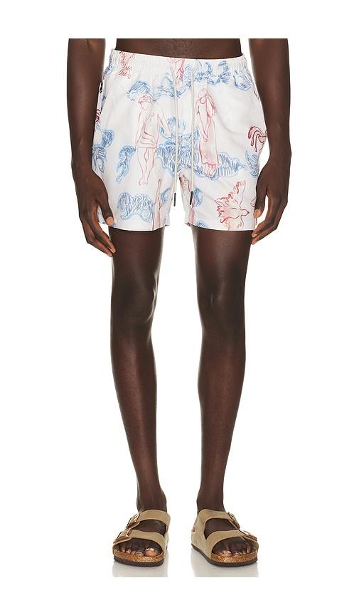 OAS Lorien Swim Shorts in White by OAS