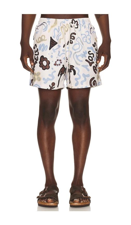 OAS Memento Swim Shorts in Blue by OAS